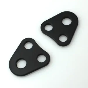 2 VA-BLINKERHALTERBLECHE Yamaha SR 400 / SR 500 Versand Am Gleichen Tag