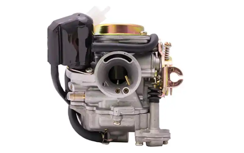 Kostenloser Rückversand Vergaser für Roller mit GY6 50ccm 4-Takt Motor Kunststoffabdeckung Metallabdeckung Einlass 16mm, 18mm