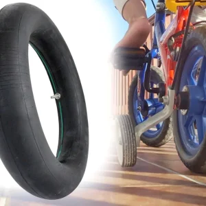 Finale Aktion [Paket] Schlauch 3.00 - 3.50 x 10 Zoll TR4 Autoventil gerade für Kinderwagen, Roller, Anhänger, Fahrrad, Kinderfahrrad, Scooter von Vee Rubber