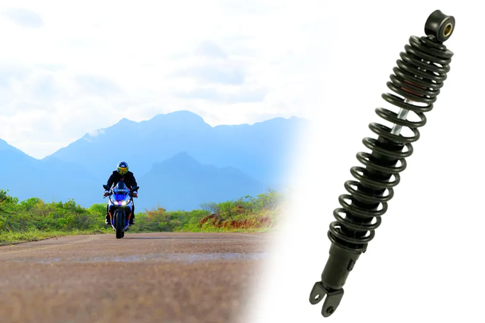 Markenprodukt Stoßdämpfer 343mm für Yamaha YPR XMAX 125ccm + 250ccm BJ 2010-2012, Shock Absorber Schwarz von Forsa mit Einstellschlüssel