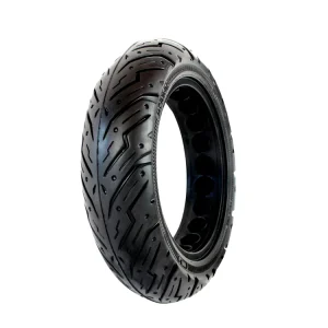 Reifen Vollgummi Vollgummireifen 10 x 2.5 Zoll TL für E-Kickscooter Segway Ninebot - kein Aufpumpen, keine Reparatur, keine Wartung, Stoßabsorbierend Markenprodukt