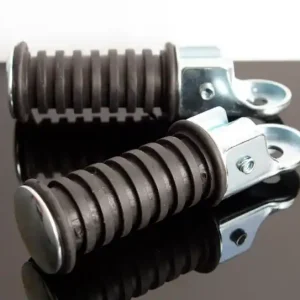 Highlight 2 pillion rider / passenger foot pegs of for YAMAHA XT / SR500 and many others.