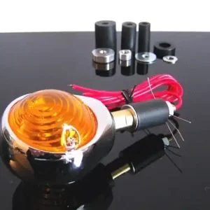 1 OX-EYE INDICATOR chrome E-tested Begrenztes Angebot