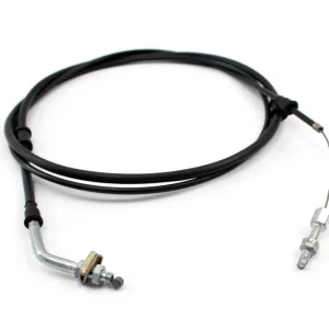Gasbowdenzug, Bowdenzug, Gaszug für Piaggio Vespa S 50 LX und Touring Roller, Länge 215cm Echt