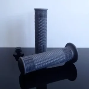 Schneller Versand RACER GRIPS / gray grip rubbers
