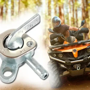 Benzinhahn mit Lasche universal 6mm, manuell für Motorrad, Moped, Quad, ATV, Pocket Bike, Roller Billig