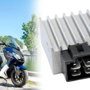Spannungsregler, Regler Lichtmaschine Laderegler Gleichrichter China Roller 4 Takt, kompatibel mit Honda, kompatibel mit Peugeot, Kymco, Rex, Znen, Kreidler, Flex Tech, Boatian Geprüft