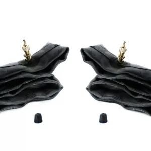 [Paket] 2x Schlauch 12 - 12,5 Zoll 1,75-2,25 mit geradem Fahrradventil Dunlop für Kinderwagen Kinderfahrrad Laufrad 47/62 - 203 Expressversand