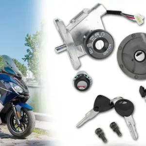 Meistverkauft Schlosssatz, Zündschloss, Tankschloss, Sitzbankschloss für Yamaha Aerox, MBK Nitro Roller von 2003-2012