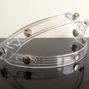 Folding mechanism for Bubblevisor / WIND shield, clear Super-Preis