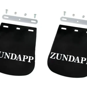 Kostenfreie Lieferung [Paket] 2x ZÜNDAPP Schmutzfänger für Schutzblech Spritzschutz Gummi inkl. Befestigungsmaterial