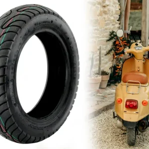 Roller Reifen 90/90 x 10 Zoll VRM 134 Straßenprofil, TL 50J bis 190kg 100km/h, Diagonalreifen, verstärkt, Vee Rubber Geprüft