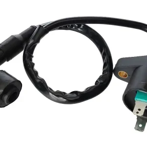 Abverkauf Zündspule für 4-Takt-Moped abgewinkeltes Rohr Roller Quad Buggy Länge 430mm