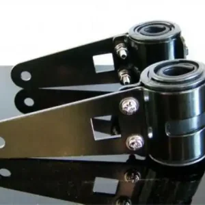 LAMPENHALTER, Alu, schwarz, 43-48 mm Geprüft