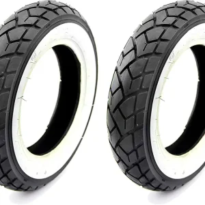 [Paket] 2 CST Weißwand Reifen 3,50 x 10 Zoll - TL 59P C6017 Bestpreis