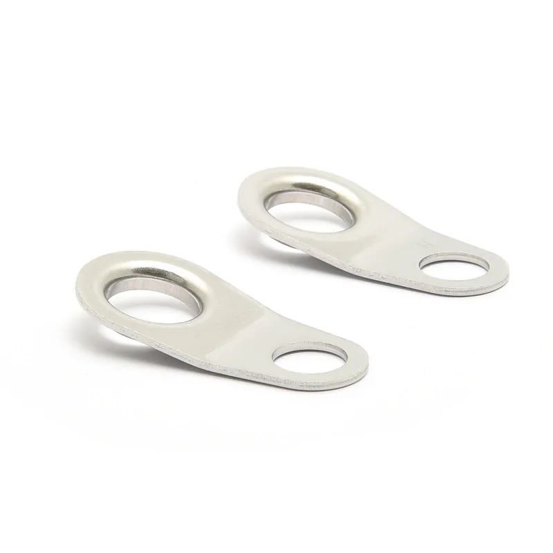 Kracherpreis Luggage tie-down EYELETS SET, 2 PCs. polished stainless steel / VA