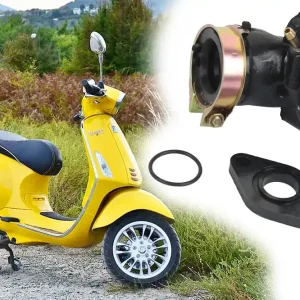 [Paket] Ansaugstutzen und Isolator mit Nullring für China Roller Baotian REX RS450 Ecobike 50ccm GY6 4Takt 139 QMB/QMA Knallerangebot