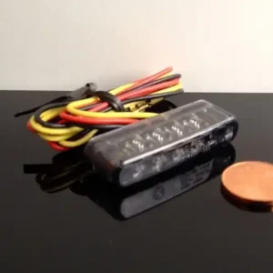 Micro-LED taillight Strip, smoked lens, e-marked Sichere Zahlung