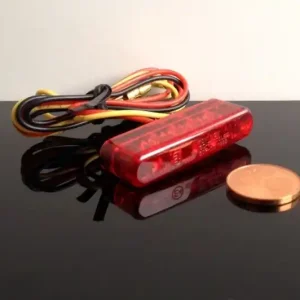 Micro-LED Rücklicht Streifen, rot, e-geprüft Expressversand