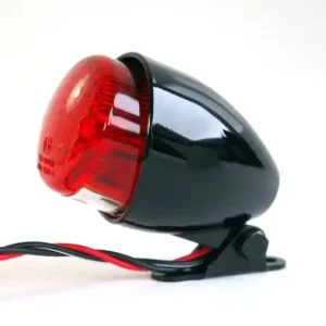 Mini taillight Texas with e-mark, black Bestpreis