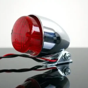 Mini taillight Texas with e-mark, chrome-plated Direktkauf