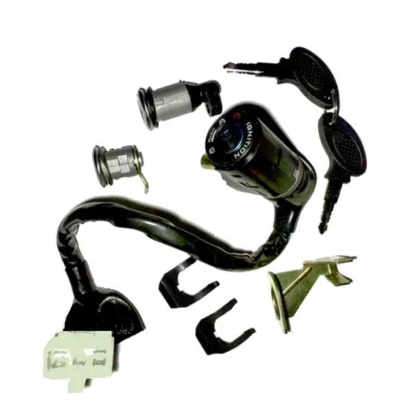 Bestpreis Schlosssatz Zündschloss mit Anschlusskabel komplett 5 Pin China Grand Retro