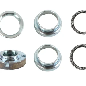 Lenkkopflagersatz, Lenkkopflager, Kopflager 6-teilig, Gabel Steuersatz, für Simson S50, S51, S53, S70, S83, SR50 und SR80 Neuheit