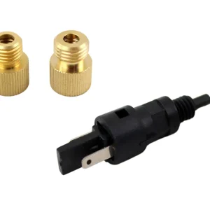 Meistverkauft Bremslichtschalter universal mit 2 Adaptern 9mm und 10mm, Piaggio, Peugeot