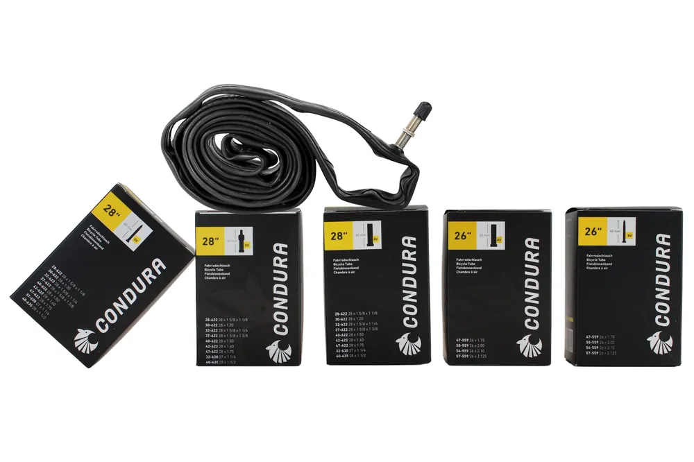 Zertifiziert Schlauch Fahrrad 26 oder 28 Zoll, Autoventil, Dunlop-Ventil, Sclaverand-Ventil, Fahrradschlauch