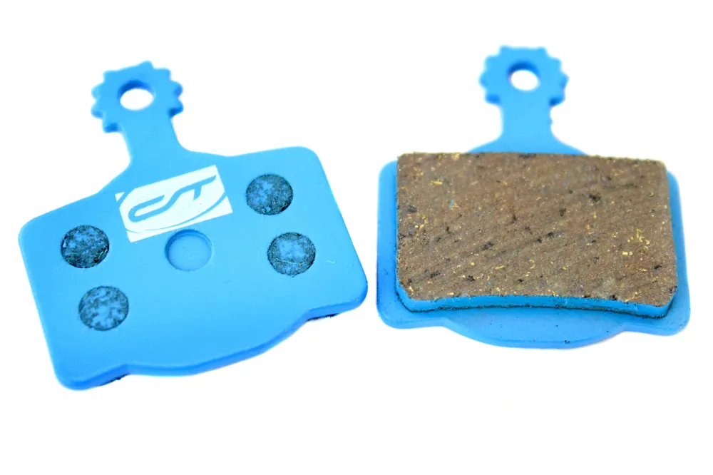 Contec Fahrrad Scheibenbremsbelag - DiscStop+ - für Downhill und Freeride, organisch für höhere Bremsleistung, blau Letzte Chance