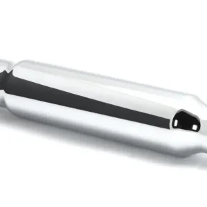 Compact EXHAUST, chrome Neue Kollektion