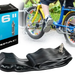 Top-Preis Fahrradschlauch, Schlauch 16 x 1,75-2,25 Zoll 47-57/305 mit Dunlop-Ventil DV Fahrradventil 26mm, von Impac universal