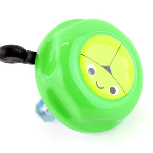 Neu Contec Fahrrad Kinderglocke "Junior" Käfer - grün - Laufrad Roller - Klingel