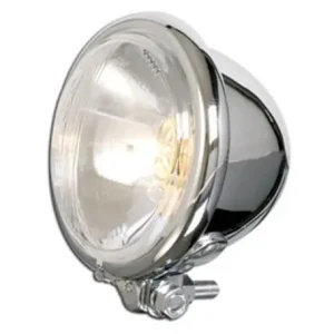 HEADLIGHT Bates style, chrome, 4 1/2" (12 cm) Sonderaktion