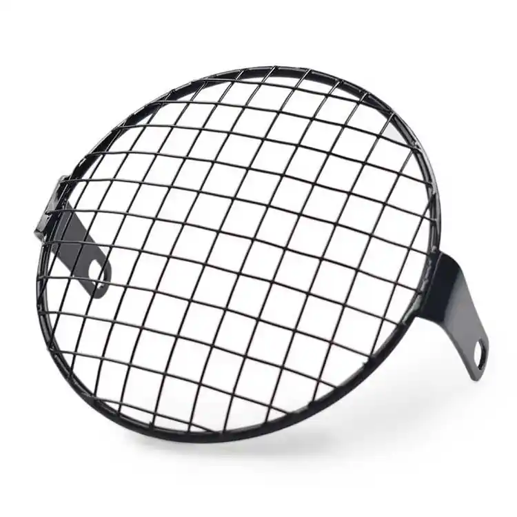 Heißes Angebot Lampengitter schwarz, universal für Scrambler