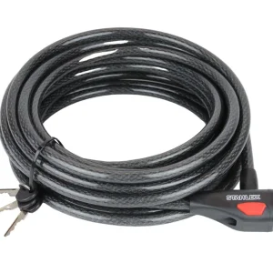 Preisreduziert Kabelschloss XXL 10m Sicherheitsschloss Panzerschloss Fahrrad Bistro Boot E-Bike Moped Motorrad