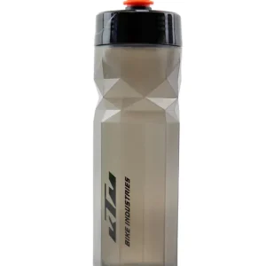 [Paket] KTM Fahrrad Flasche, Trinkflasche - Bottle Team 700 - 700ml, smoke/black, auslaufsicher, BPA-frei inklusive Bisomo Sticker Bestpreis