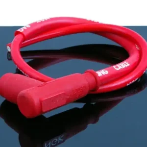 Racing Zündkabel mit Zündkerzenstecker von NGK, rot Kracherpreis