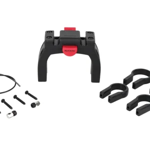 Begrenztes Angebot Klickfix Fahrrad Lenkeradapter, Korb Adapter Lenker, extra breit für E-Bike Displays, Lenkerdurchmesser 22-26mm + 31,8mm