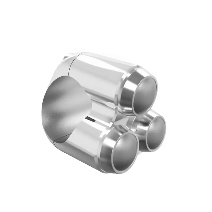 HANDLEBAR SWITCH MOTONE with 3 buttons chrome Günstig