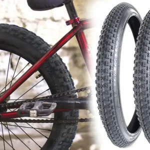 [Paket] 2x Fahrradreifen 20 x 1.75 Zoll, 47-406, BMX Reifen, Kinderfahrrad mit Stollenprofil, hervorragender Grip auch bei Nässe Neu Im Sortiment