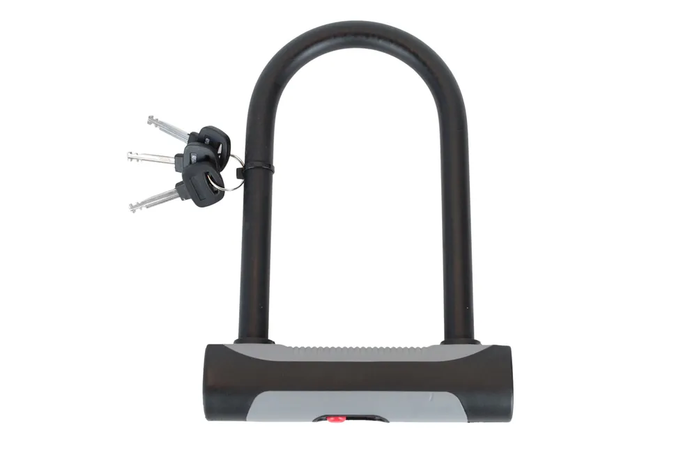 Neue Ware Bügelschloss U-Schloss 180x245mm Sicherheitsschloss Panzerschloss Fahrrad E-Bike Moped Motorrad