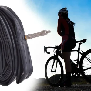 Fahrradschlauch Premium, 27,5 / 28 / 29 Zoll, 47-584 bis 60-622, extrem reißfest, hermetisch dicht mit Dunlop Fahrrad-Ventil 45mm Kracherpreis