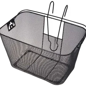 Meistverkauft Fahrradkorb mit Haken Lenkerkorb Einkaufskorb mit Bügel Schultaschenkorb 22 Liter E-Bike
