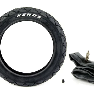 Finale Aktion [Paket] Kenda Kinderwagen Reifen 1,75 x 12,5 Zoll oder 2,25 x 12,5 Zoll + Schlauch 12 Zoll Fahrradventil - Kinder Roller Laufrad Kinderfahrrad Fahrrad-Anhänger