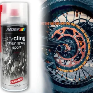 Fahrradketten-Spray, trockenes Kettenspray mit Keramikpartikeln 400ml, Schutz vor Verschleiß Regen Kälte Staub für Urban Bike, MTB, Rennrad, Crossbike Direktkauf