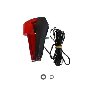 Fahrrad Rücklicht LED für Montage Schutzblech, Rückleuchte mit Reflektor, für alle Dynamos, mit Prüfzeichen Top-Preis