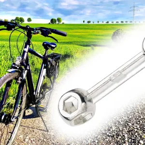 Knochenschlüssel 10-Loch Schraubenschlüssel Spritzguss verzinkt, Werkzeug Knochen für Fahrrad, Hexagon-Schlüssel Versand Am Gleichen Tag