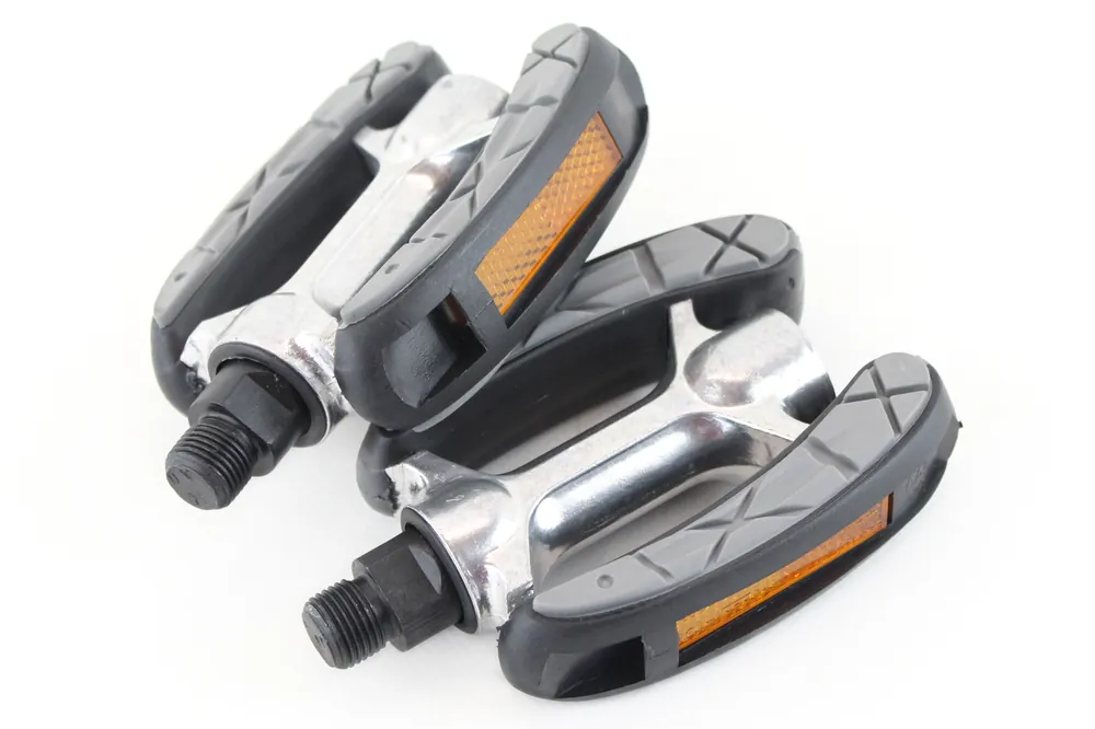 Contec Fahrrad Pedale "CP-020" schwarz grau - auch für E-Bike - City - Komfort Wochenendangebot