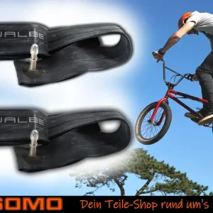 [Paket] 2x Fahrradschlauch, Schlauch Schwalbe 16 x 1.75-2.40 Zoll ETRTO 47/62-305 Autoventil AV 40mm, Kinderfahrrad, Roller, Laufrad, Simson SL1, Moped-Anhänger, Mofa Neue Ware